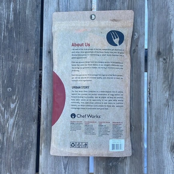 Brand New Chef Works Urban Apron Seattle Half Bistro Apron - Picture 5 of 6